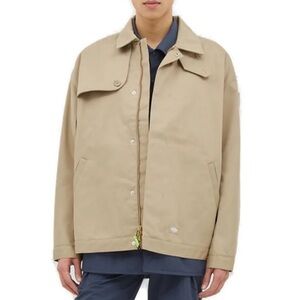 Dickies X Tokyo’s Black Logo Eisenhower Oversized Jacket